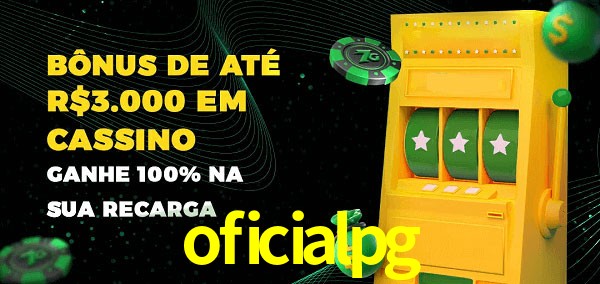 oficialpg melhor bônus de depósito