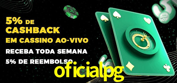 Promoções do cassino ao Vivo oficialpg